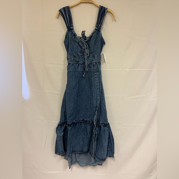 NEW Angie Clothing Denim Maxi Dress multiple sizes - Picture 4 of 7